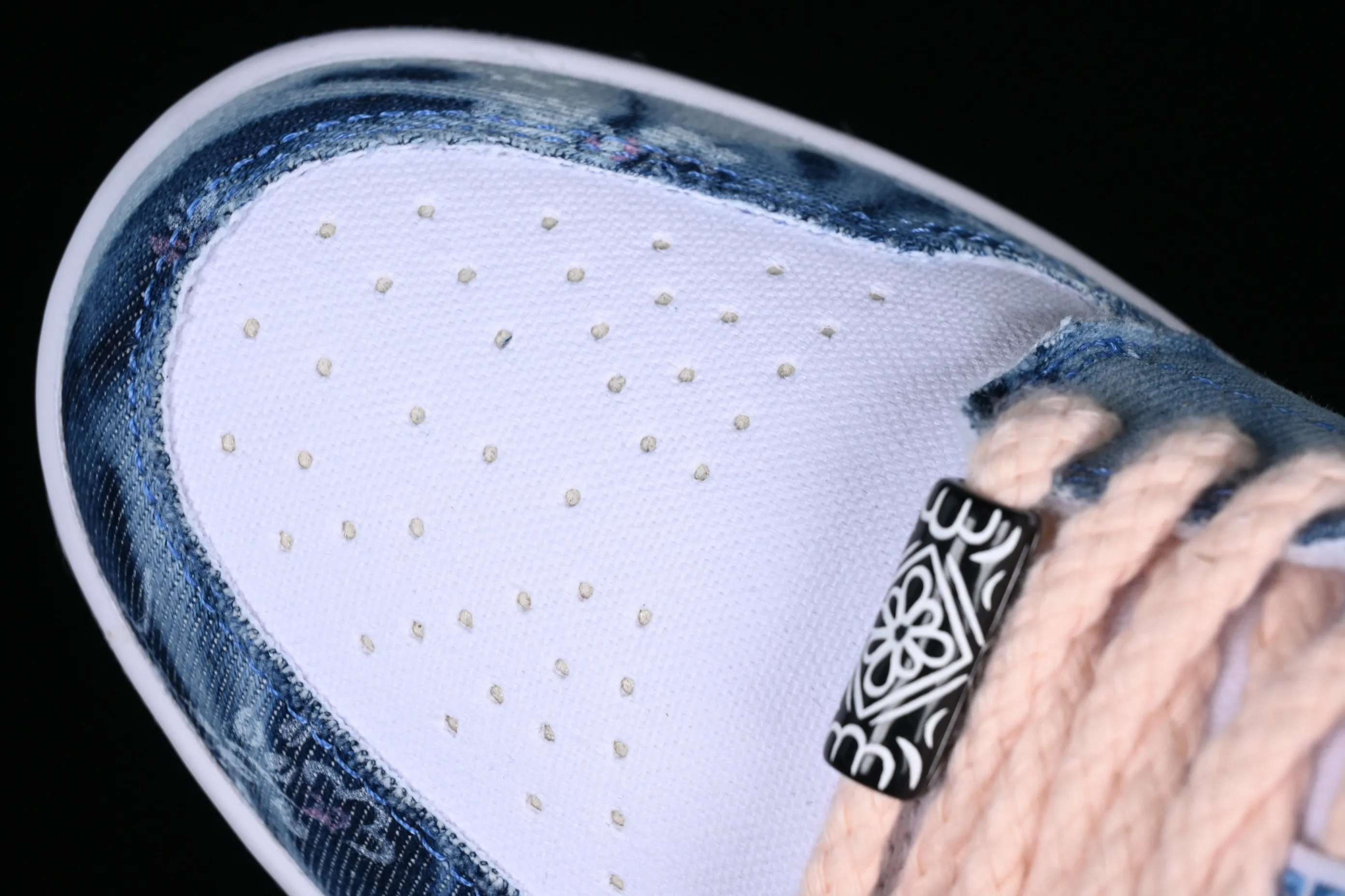 All categories Air Jordan Jordan series basketball shoes Air Jordan 1 Low Z version Air Jordan 1 Low "Washed Denim" AJ1 Joe 1 denim pink hook washed denim low-top casual sneakers DM8947-100